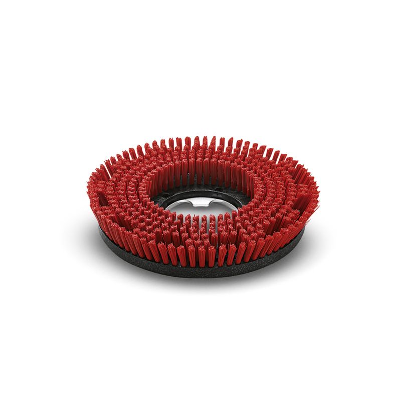 Cepillo circular, medio, rojo, 330 mm