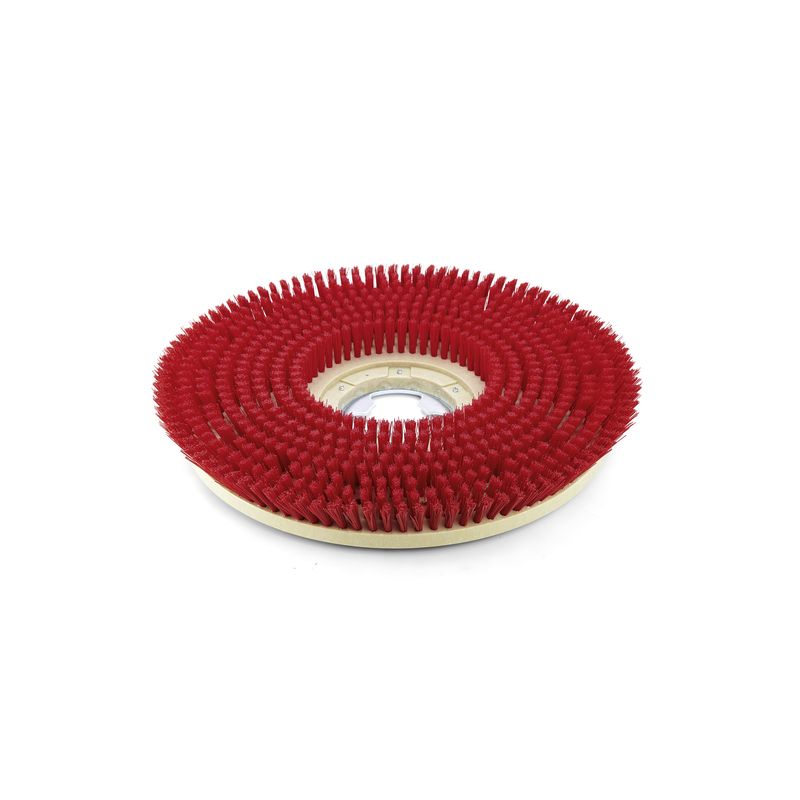 Cepillo circular, medio, rojo, 508 mm