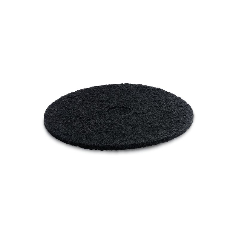 Cepillo de esponja, duro, Negro, 170 mm