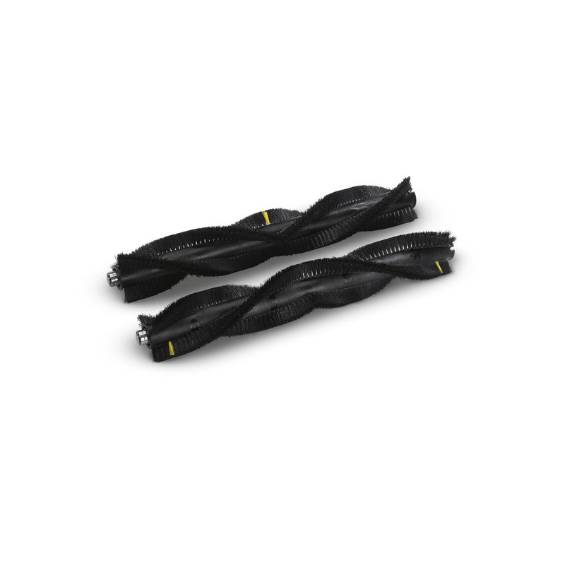 Cepillos cilíndricos, cerdas estándar negras, CV 66/2