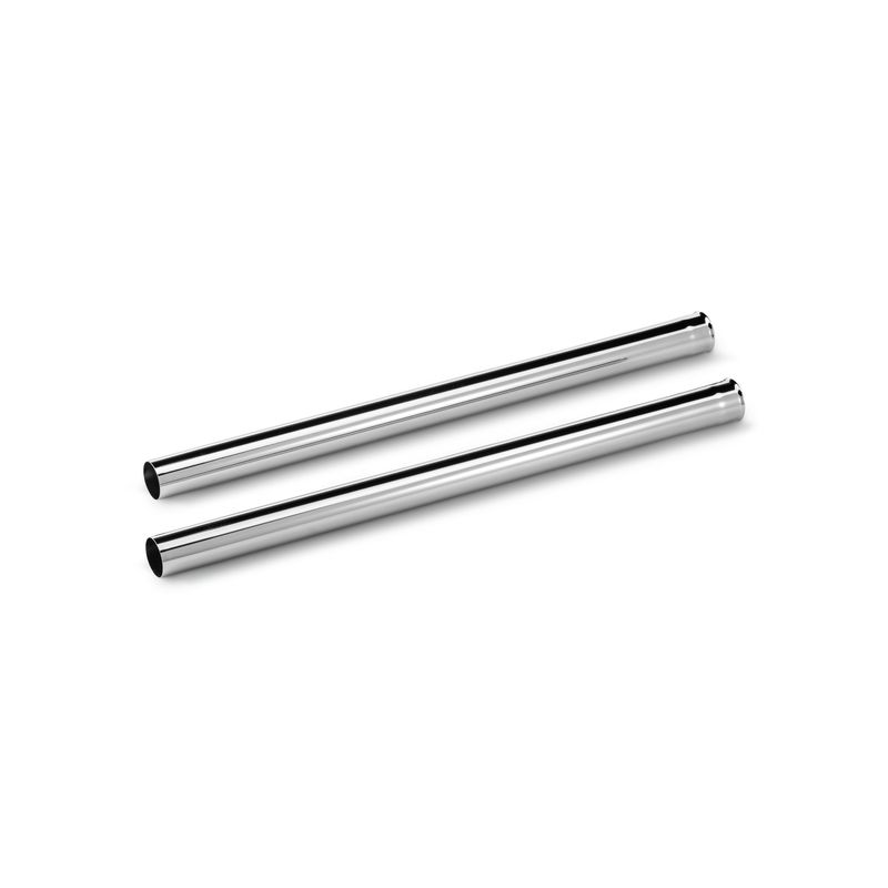 Kit de tubería de aspiración cromado DN 35 550 mm