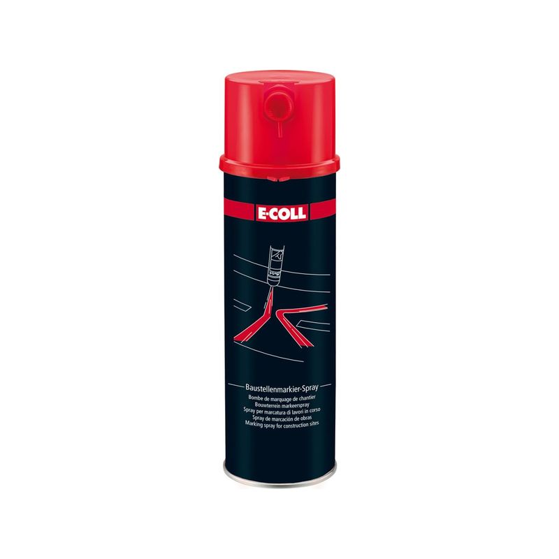 Spray trazador de obras  UE rojo 500 ml