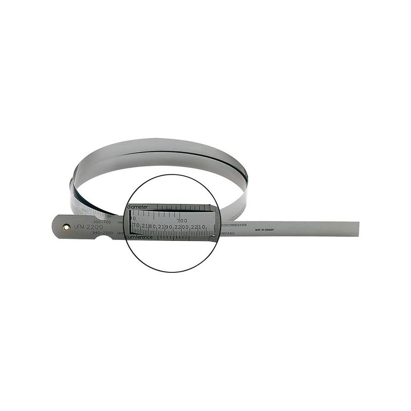 Cinta métrica            periférica 4710-5980 mm para Ø1500-1900mm