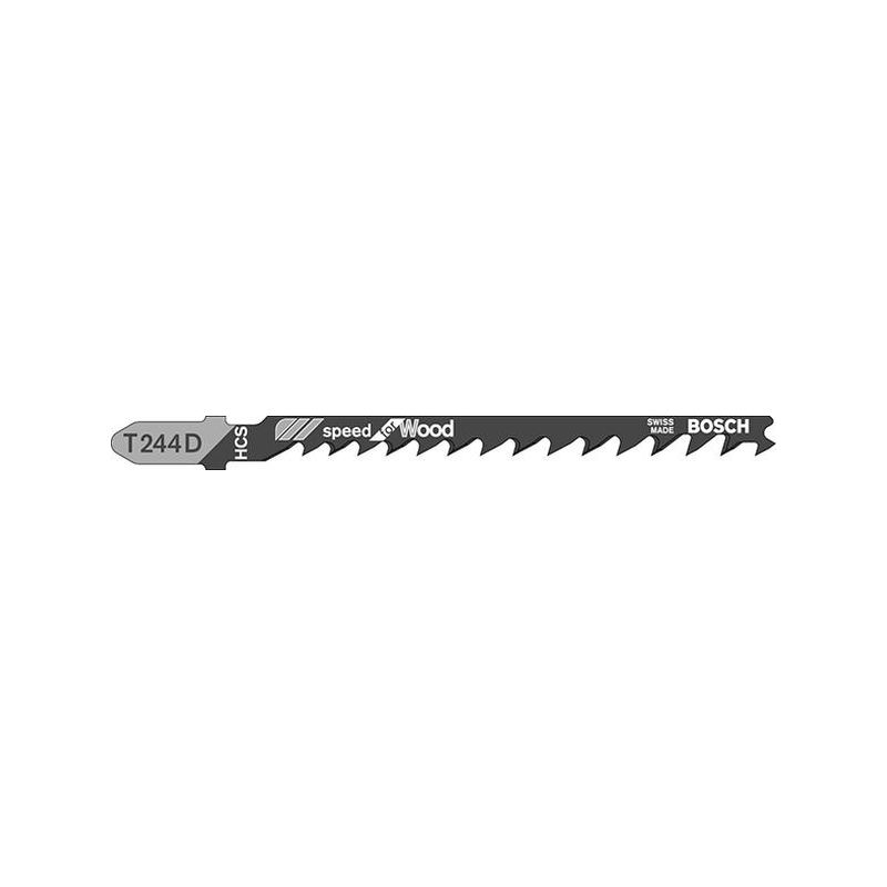 Hoja de sierra de calar  T 244 D Bosch 5 UDS
