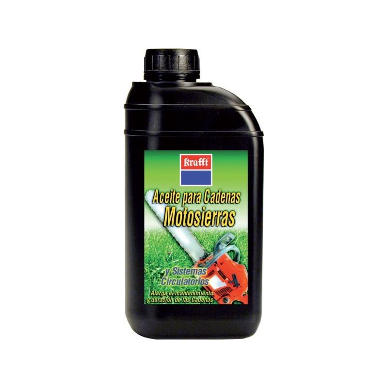 ACEITE LUBRICANTE 1 LT CADENA MOTOSIERRA KRAFFT 55944 1 LT  
