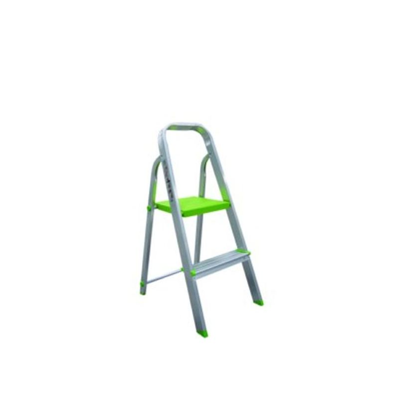 ESCALERA DOMESTICA ALUMINIO 2 PELDAÑOS