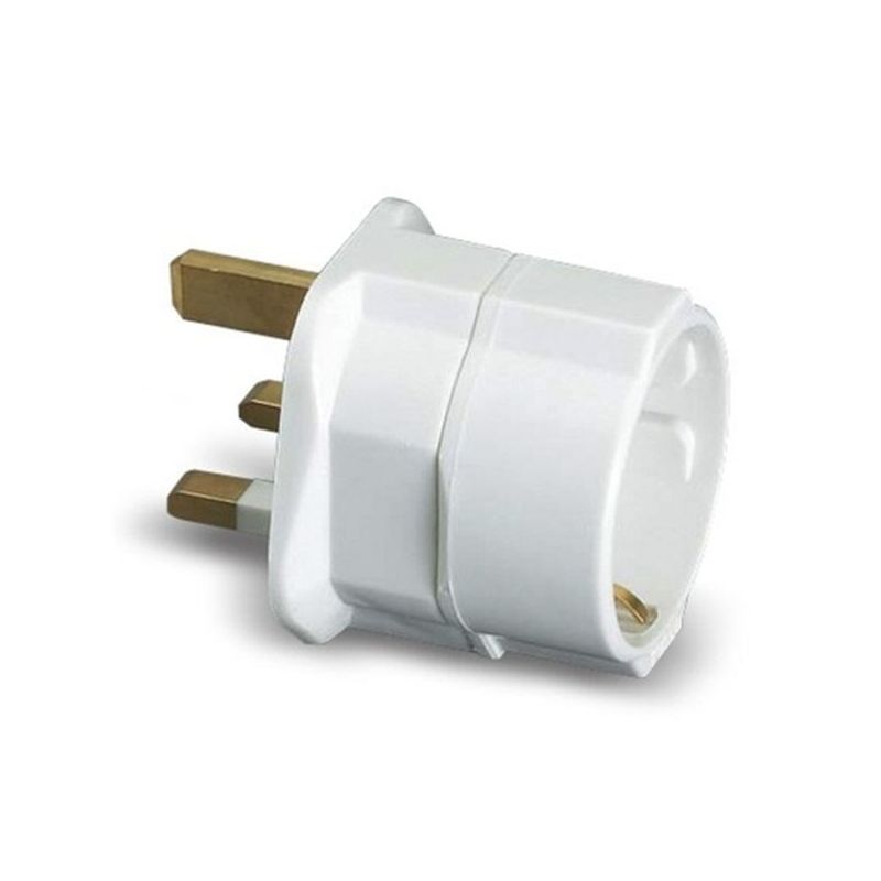 ADAPTADOR ELEC 48x75x48 10A-250V INGL-EURO POLIC BL FAMAT   